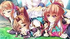 Incredible big tits, group, blowjob, outdoor hentai set