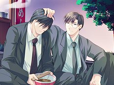 Horny yaoi guys bang hard young virgin cutie