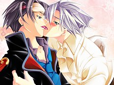 Strong gay boy tops and dominates his lover