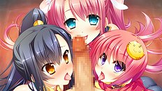 Incredible big tits, group, blowjob, outdoor hentai set