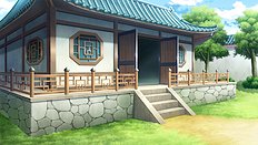 Incredible big tits, group, blowjob, outdoor hentai set