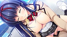 Fabulous big tits, blowjob hentai set