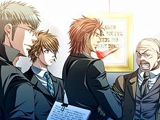 Yaoi gang bang, hottest ever anime gay scene