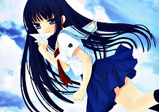 Ai Sora Ni Shiroi Kami Hikouki.