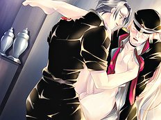 Blonde guys use bondage and toys in sex games