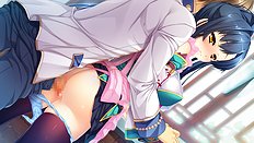 Incredible big tits, group, blowjob, outdoor hentai set