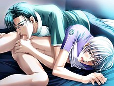 Deep bj and nice doggy fuck with blonde gay boy