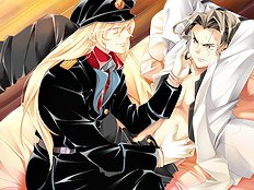 Blonde guys use bondage and toys in sex games