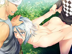 Lavish explosion in extreme hentai gay sex