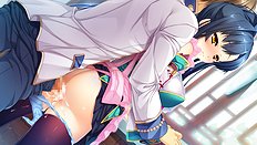 Incredible big tits, group, blowjob, outdoor hentai set