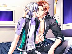 Deep bj and nice doggy fuck with blonde gay boy