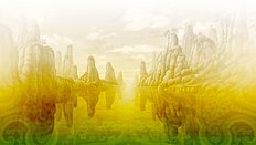 Incredible big tits, group, blowjob, outdoor hentai set