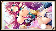 Incredible big tits, group, blowjob, outdoor hentai set