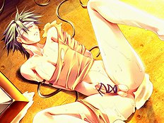 Strong gay boy tops and dominates his lover