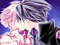 Strong gay boy tops and dominates his lover